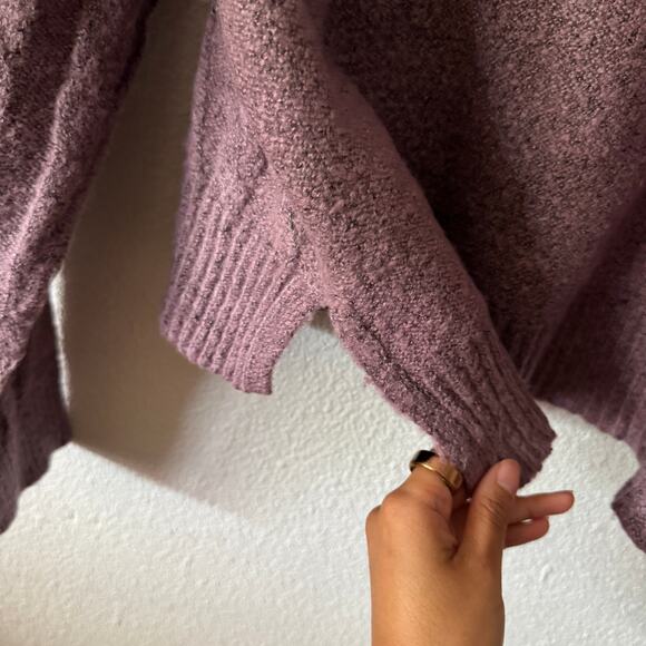 Love Ellie Sweater Womens Small Mock Neck Fall Winter Muted Soft - Picture 6 of 6